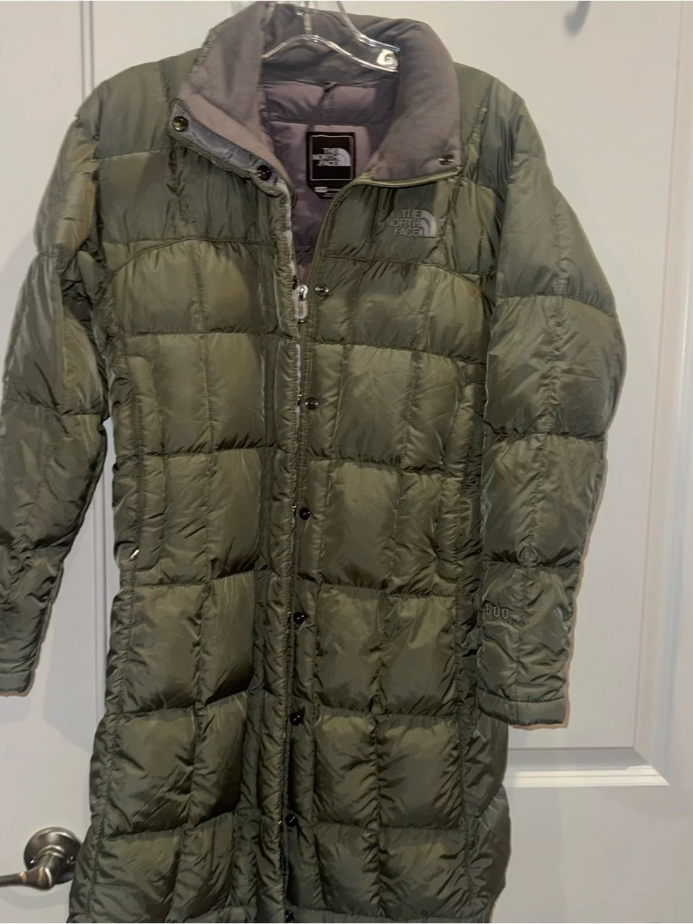 The North Face VTG Women’s XS 600 Fill Down Jacket Olive Green
